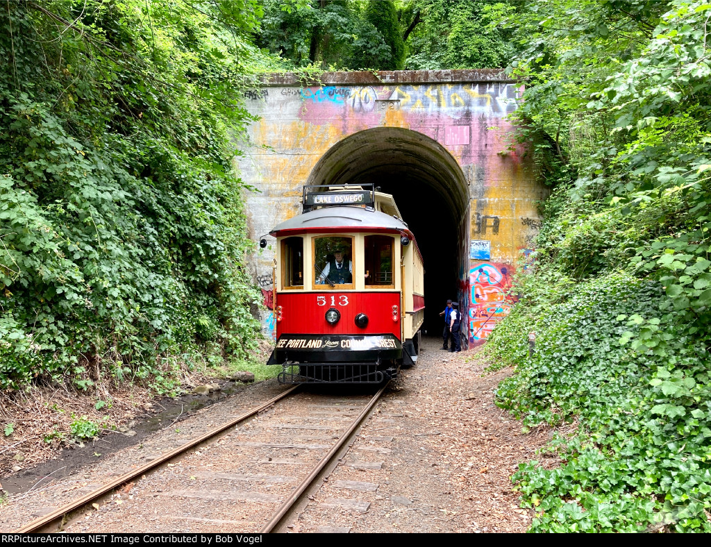 Willamette Shore Trolley 513